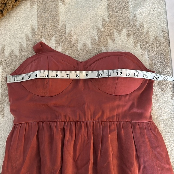 NWT Band of the Free Fairycore Cottagecore Blush Rose Maxi Dress, Size Medium - Picture 9 of 11